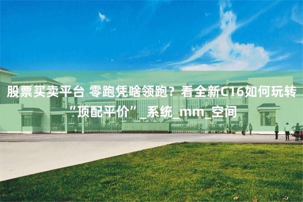 股票买卖平台 零跑凭啥领跑？看全新C16如何玩转“顶配平价”_系统_mm_空间