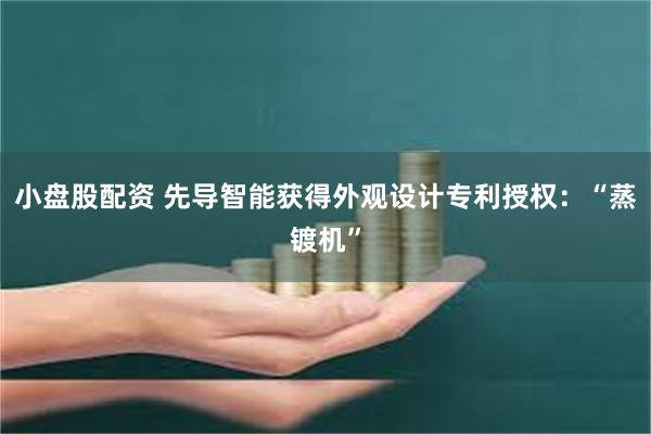 小盘股配资 先导智能获得外观设计专利授权：“蒸镀机”